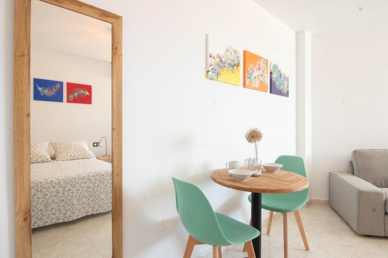 Larios Dos 504. Estudio Con Vistas Al Mar Cerca De La Playa Torrox Eksteriør bilde