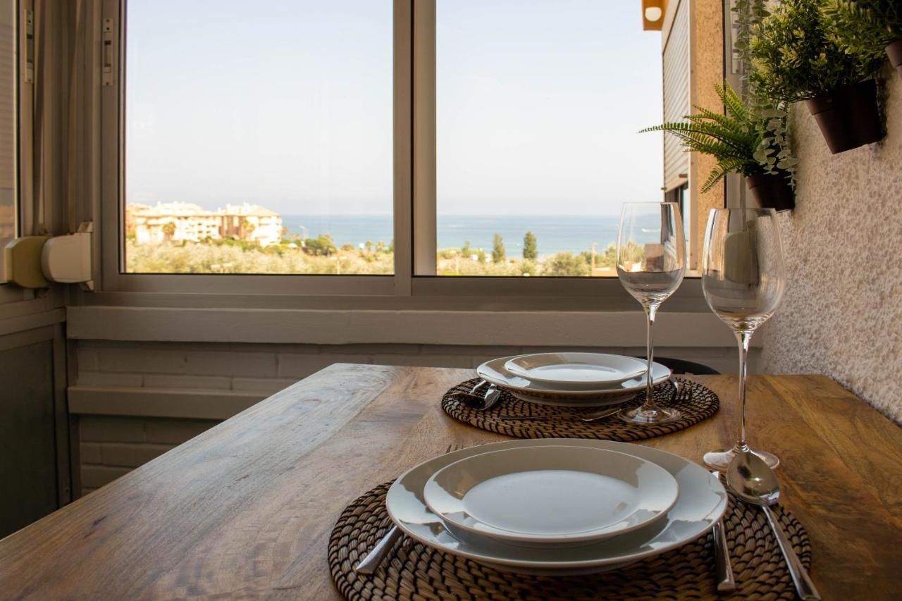 Larios Dos 504. Estudio Con Vistas Al Mar Cerca De La Playa Torrox Eksteriør bilde