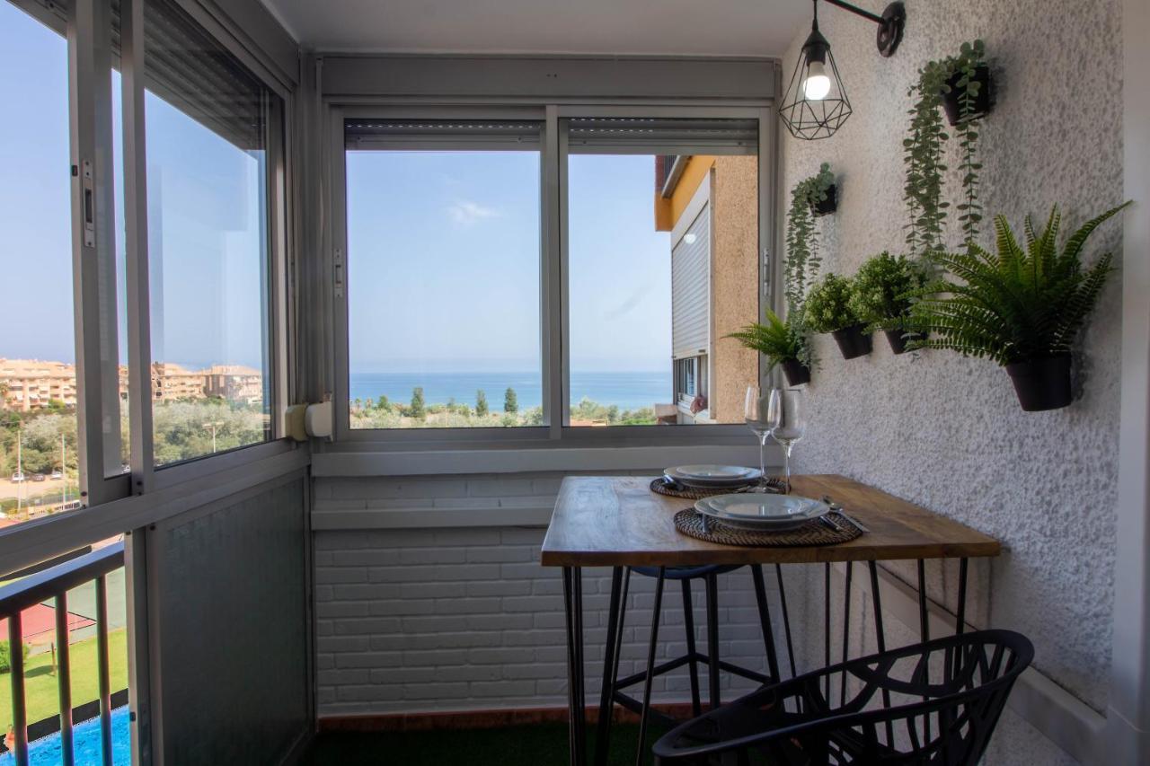 Larios Dos 504. Estudio Con Vistas Al Mar Cerca De La Playa Torrox Eksteriør bilde